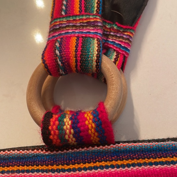 Multicolour beach bag from Mexico - Picture 3 of 8